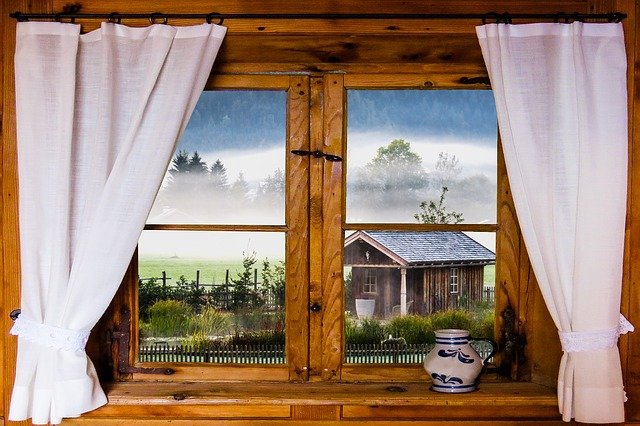 Fenster im Privathaus